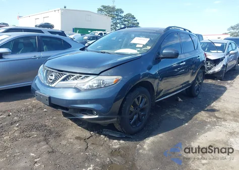 2012 Nissan Murano Sl из США, поврежденный, VIN JN8AZ1MW2CW221135